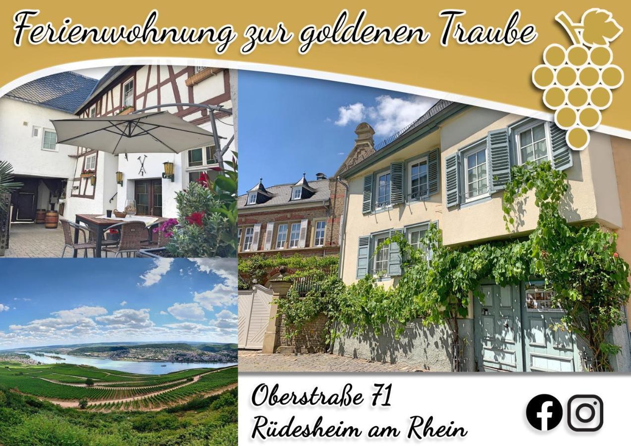 Fewo Zur Goldenen Traube 吕德斯海姆 外观 照片